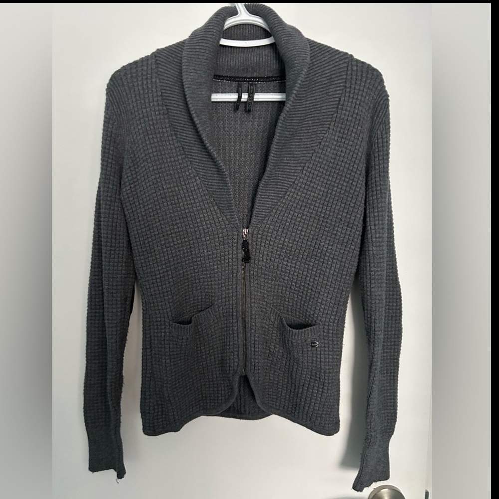 Guess Gray Women's Cardigan Sweater